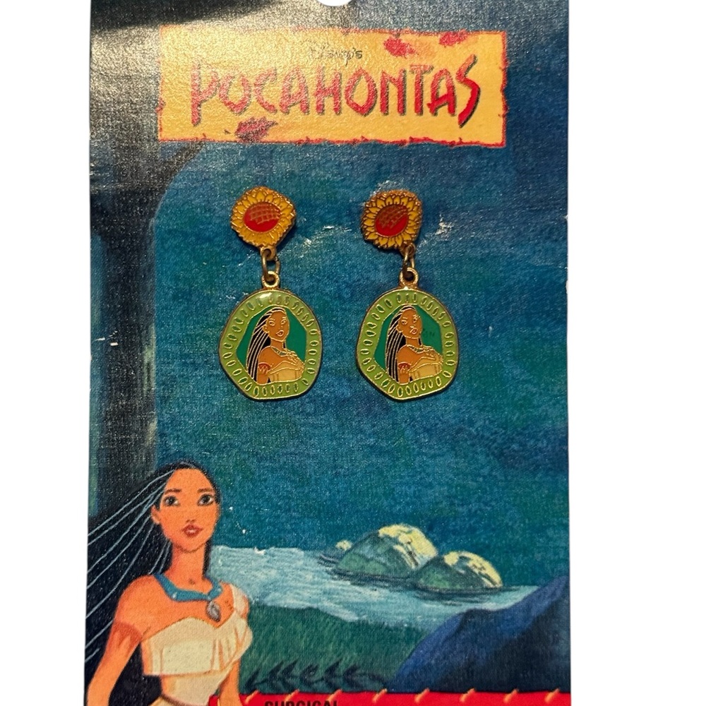 Pocahontas Vintage Earrings